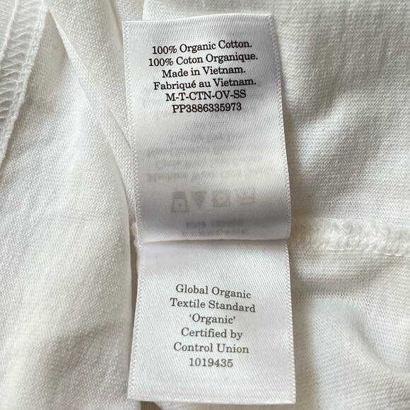 Everlane The Premium-Weight Relaxed Crew Tee Shirt White Sizes Medium - Picture 7 of 9